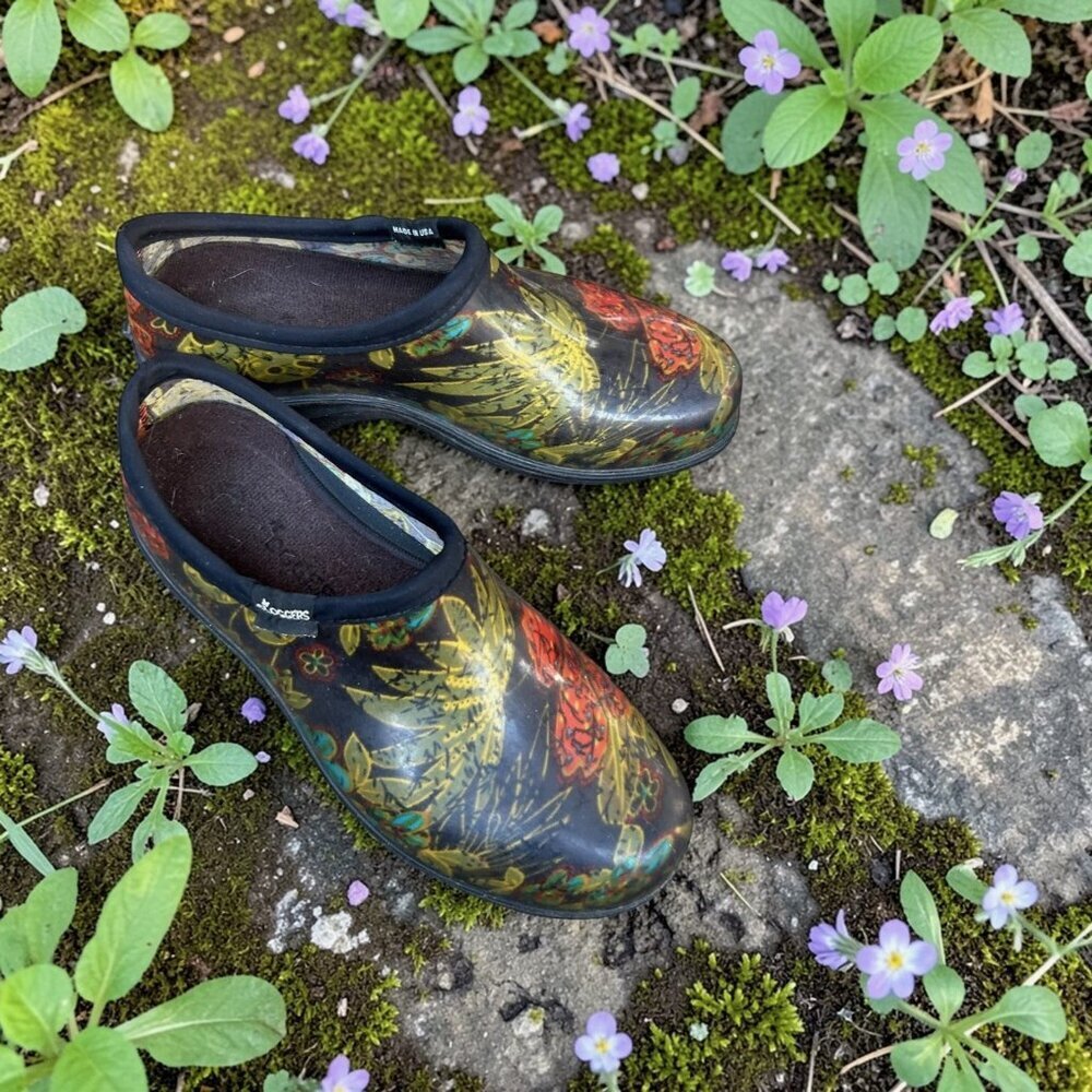 Sloggers Womens Clogs Rain and Garden Waterproof Slip on Size 9